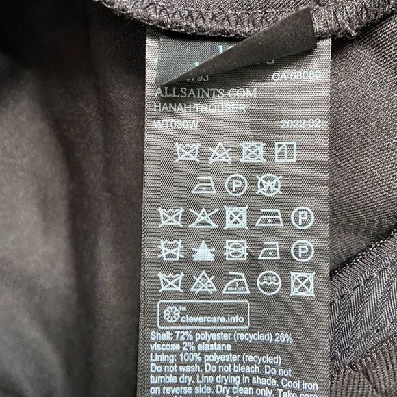 NWT All Saints Hanah Trouser Pants size EU38 US 6 - Picture 13 of 14